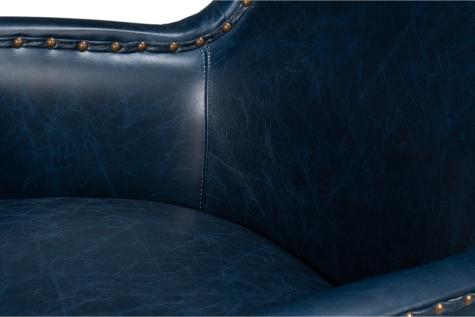 Sarreid Drake Distilled Leather Chair