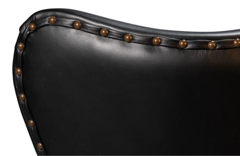 Sarreid Drake Distilled Leather Chair