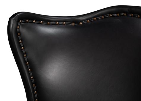 Sarreid Drake Distilled Leather Chair