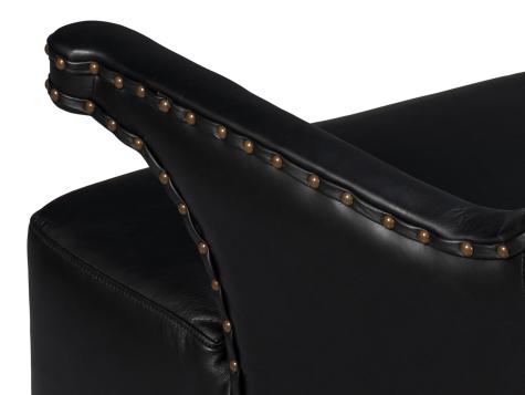 Sarreid Drake Distilled Leather Chair