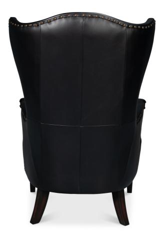 Sarreid Drake Distilled Leather Chair