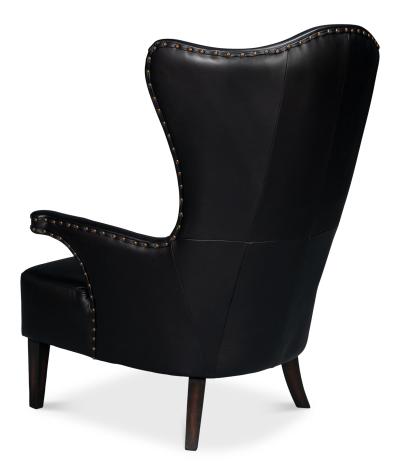 Sarreid Drake Distilled Leather Chair