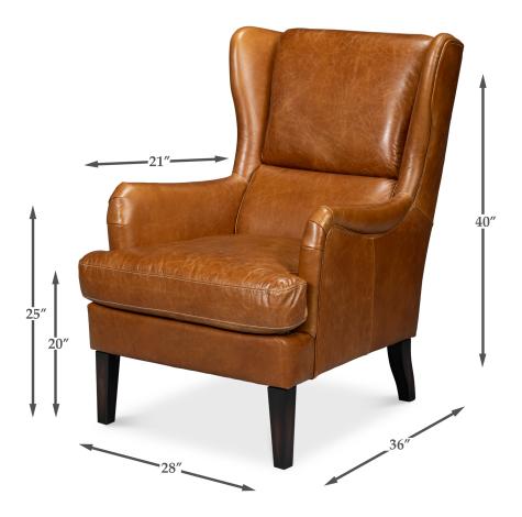 Sarreid Elite Wing Lounge Chair