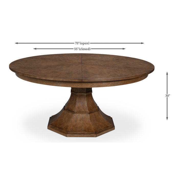 Sarreid Giselle Jupe Dining Table