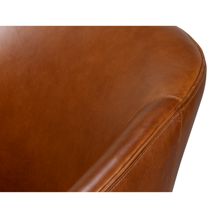 Sarreid Simmons Leather Chair