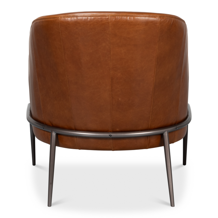 Sarreid Simmons Leather Chair