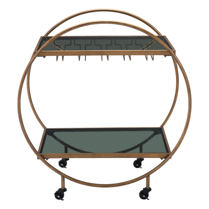 Zuo Modern Arc Bar Cart