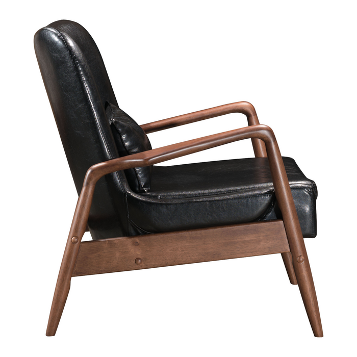 Zuo Modern Bully Lounge Chair & Ottoman