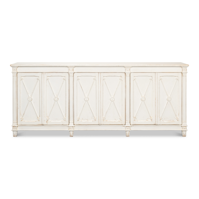 Sarreid  Marksman Sideboard Whitewash