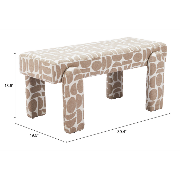 Zuo Modern Blato Bench