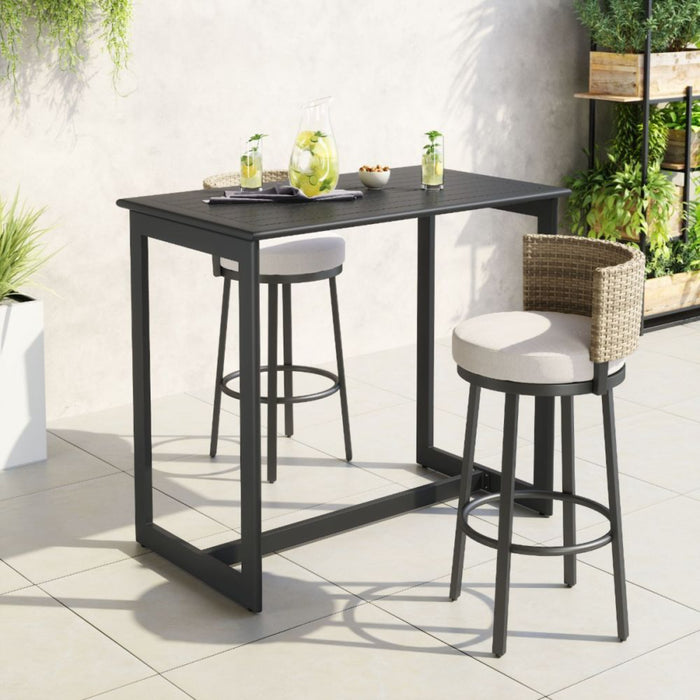 Zuo Modern Midnight Wave Bar Table