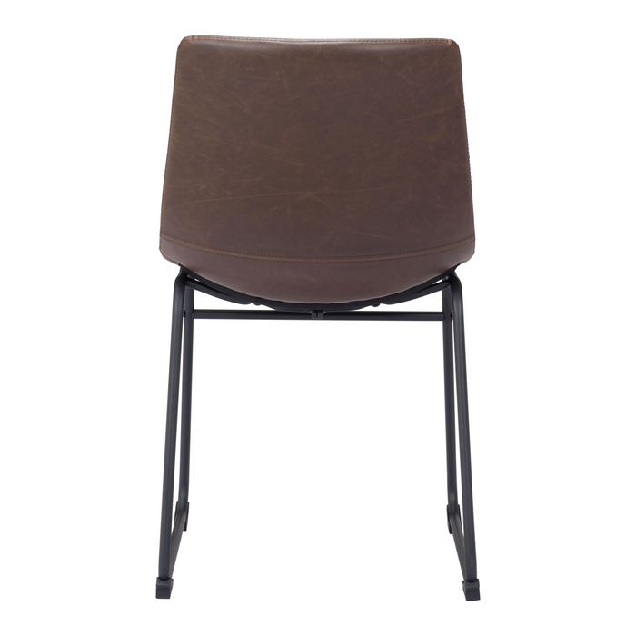 Zuo Modern Smart Dining Chair Vintage Espresso