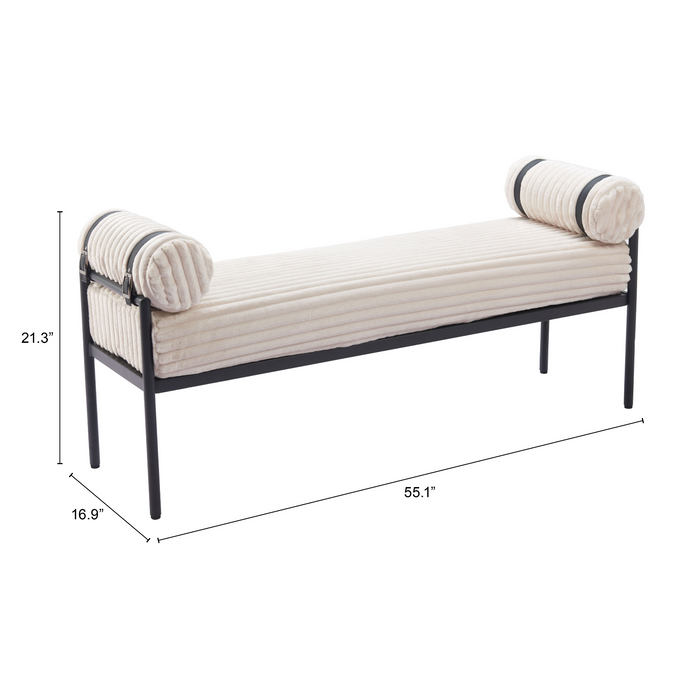 Zuo Modern Barrow Bench