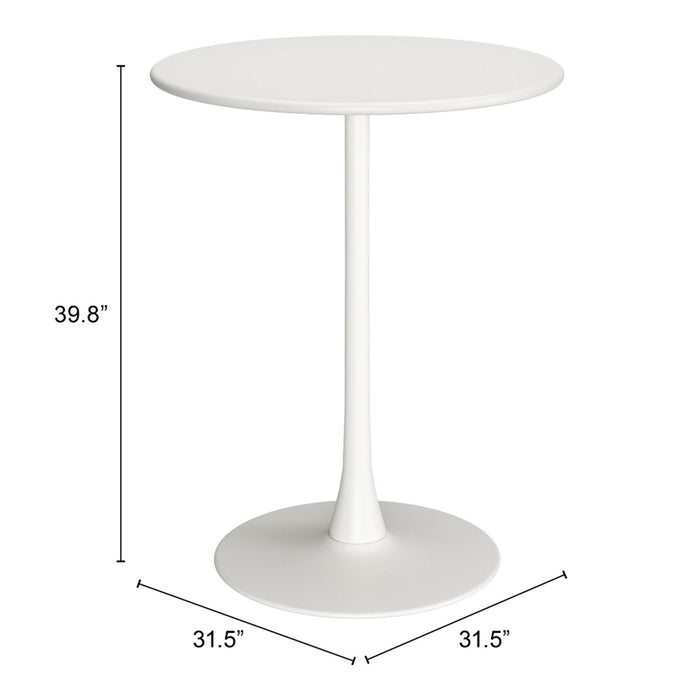 Zuo Modern Soleil Bar Table