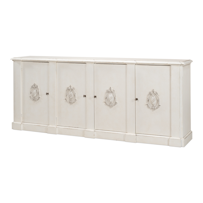 Sarreid Crested Wall Cabinet