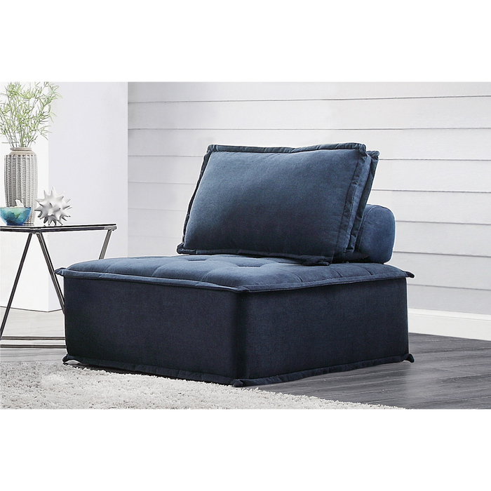 Homelegance Ulrich Modular Chair with Removable Bolster (Back Pillow Included)