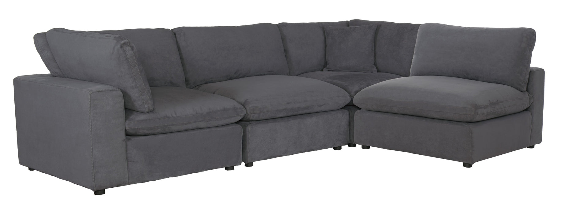 Homelegance Guthrie 4-Piece Modular Sectional (2 matching pillows included)