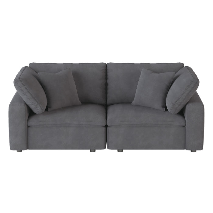 Homelegance Guthrie Loveseat (2 Matching Pillows Included)