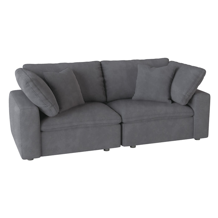 Homelegance Guthrie Loveseat (2 Matching Pillows Included)