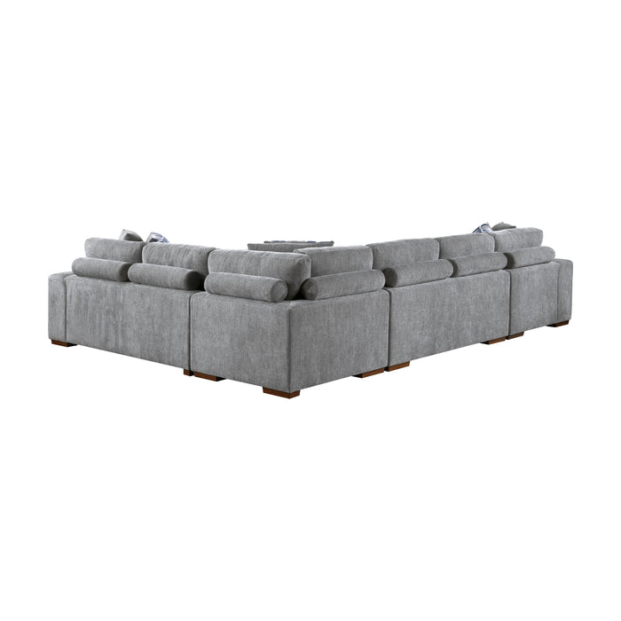 Homelegance Raife 4-Piece Sectional with Left Chaise