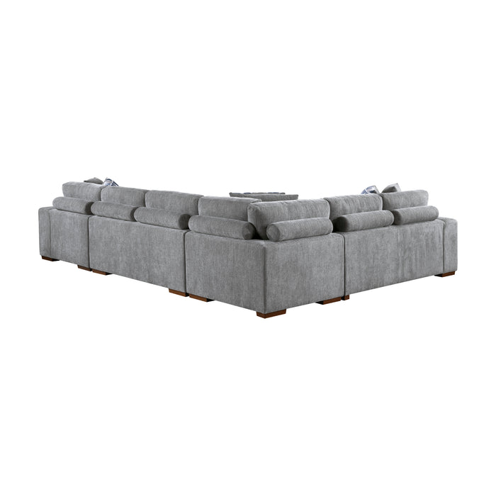 Homelegance Raife 4-Piece Sectional with Right Chaise