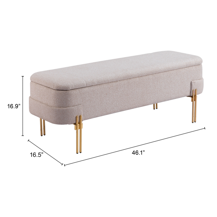 Zuo Modern Lebreton Storage Bench