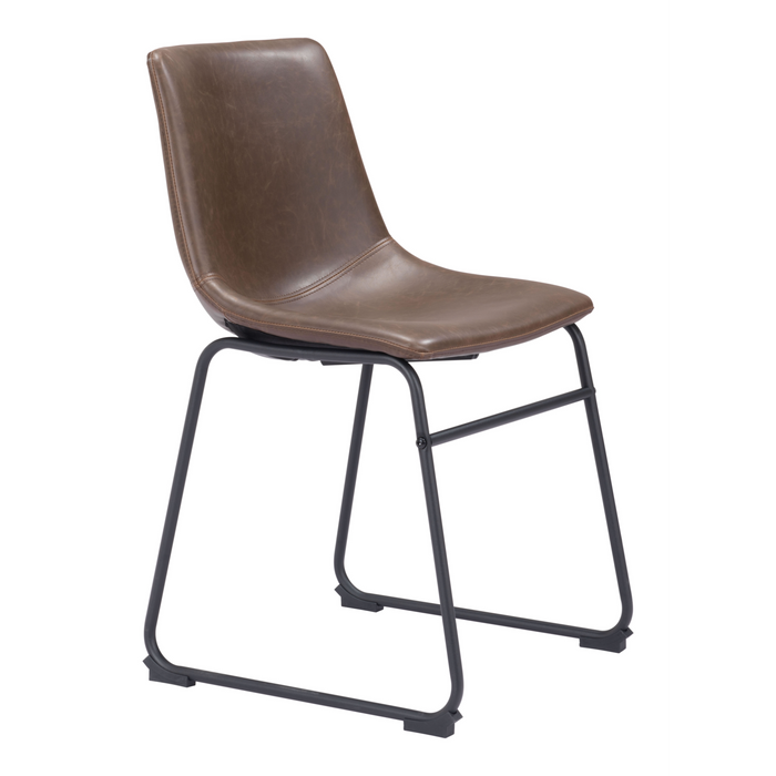 Zuo Modern Smart Dining Chair Vintage Espresso