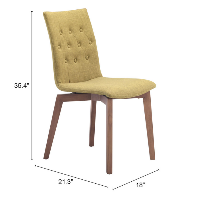 Zuo Modern Orebro Dining Chair Pea