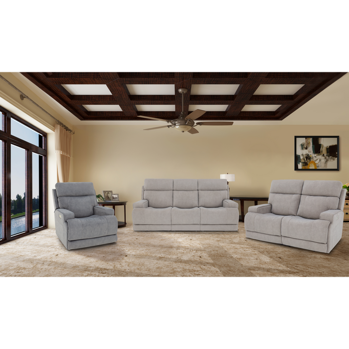 Barcalounger Ashbee Zero Gravity Sofa w/Power Recline, Power Head Rests & 3" Footrest Extension