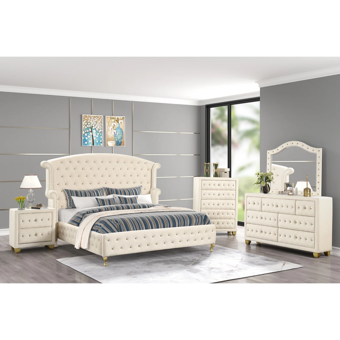 Olivia Bedroom Set (4 pcs + 1)