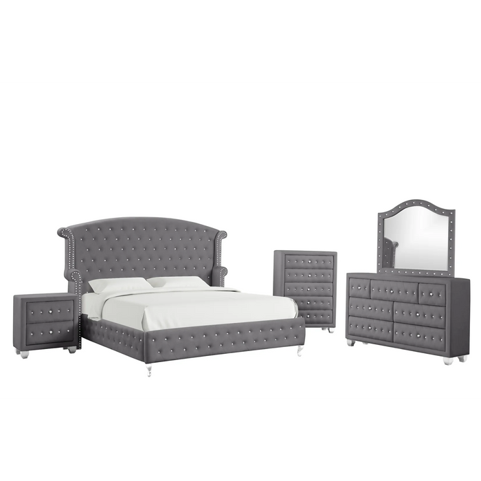 Olivia Bedroom Set (4 pcs + 1)