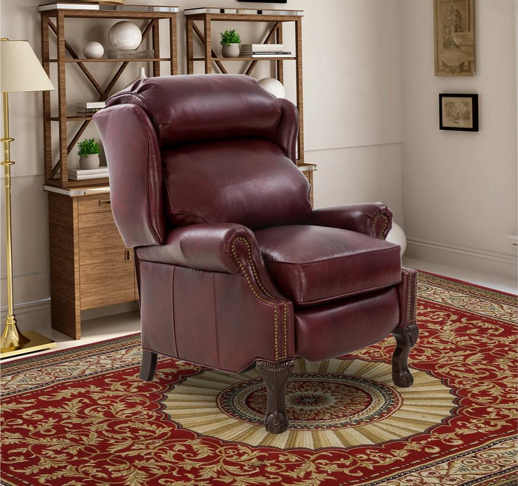 Barcalounger Danbury Push Thru The Arms Recliner
