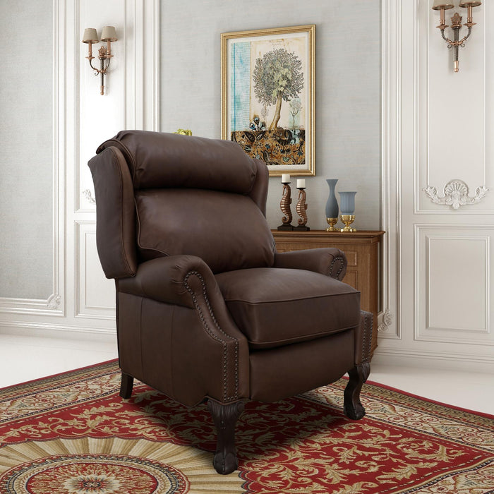 Barcalounger Danbury Push Thru The Arms Recliner