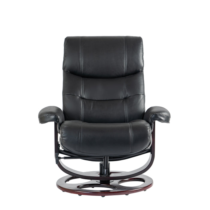 Barcalounger Dawson Swivel Pedestal Recliner w/Ottoman