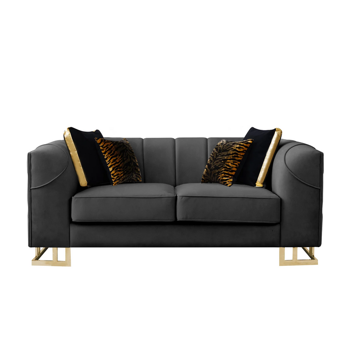 Designer Sofa, Loveseat & Chair
