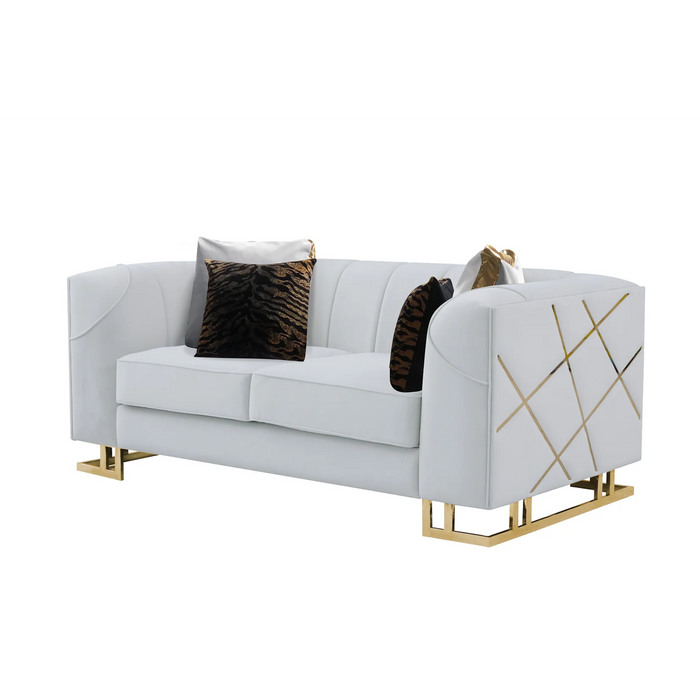 Designer Sofa, Loveseat & Chair