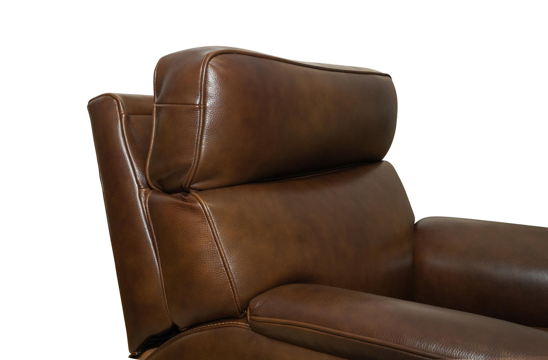 Barcalounger Hugh Power Swivel Glider Recliner w/Power Forward Head Rest