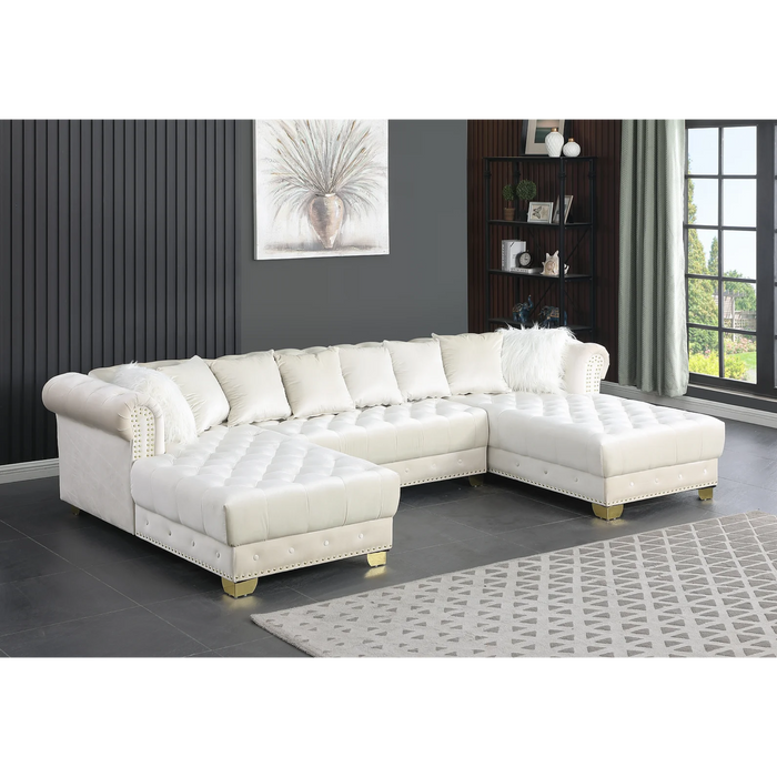 Jordan II Sectional with Chaise (All Pillows Included)