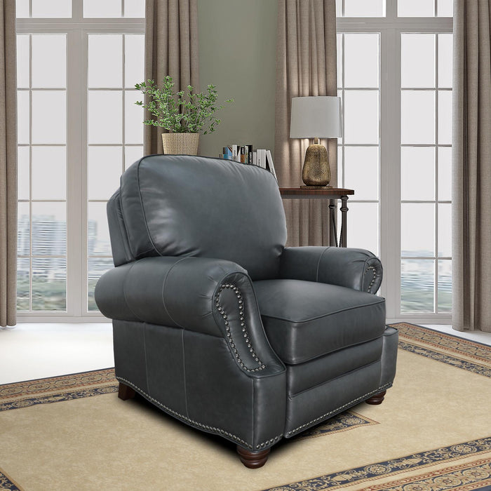 Barcalounger Longhorn Push Thru The Arms Recliner