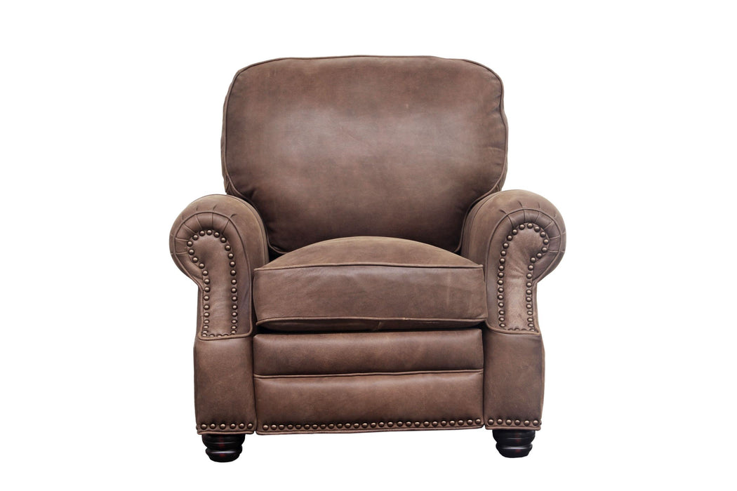 Barcalounger Longhorn Push Thru The Arms Recliner