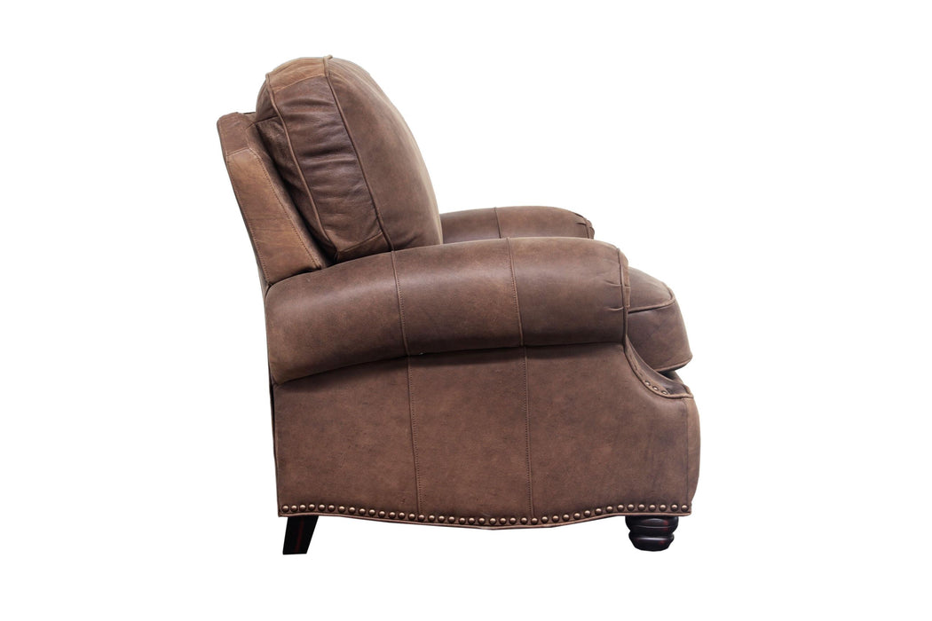 Barcalounger Longhorn Push Thru The Arms Recliner