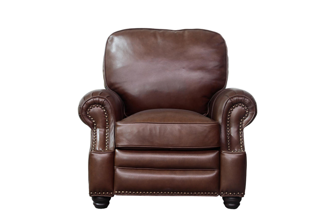 Barcalounger Longhorn Push Thru The Arms Recliner