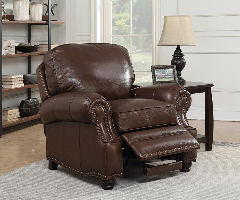 Barcalounger Longhorn Push Thru The Arms Recliner