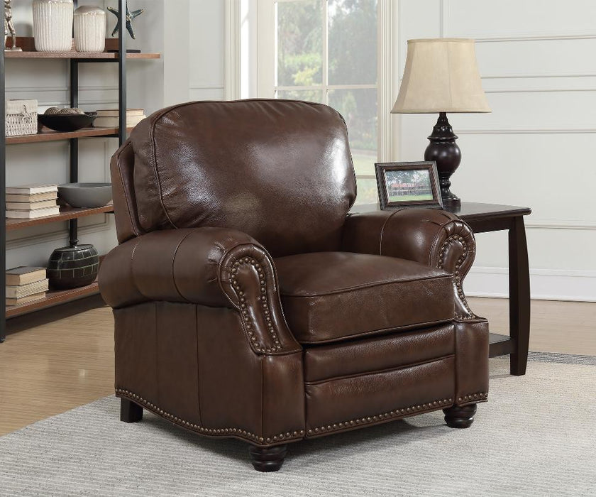 Barcalounger Longhorn Push Thru The Arms Recliner