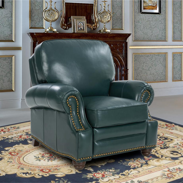 Barcalounger Longhorn Push Thru The Arms Recliner