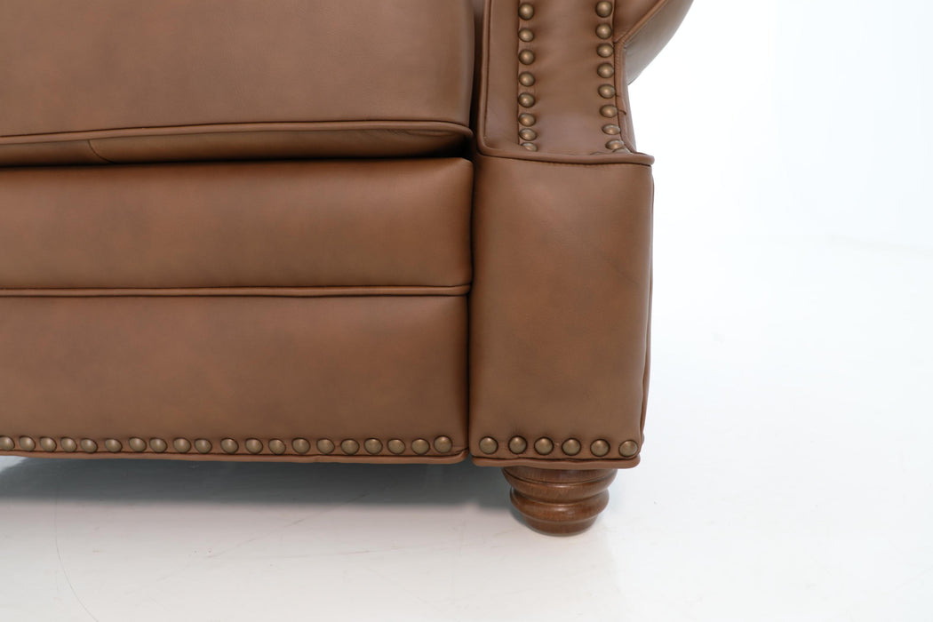 Barcalounger Longhorn Push Thru The Arms Recliner