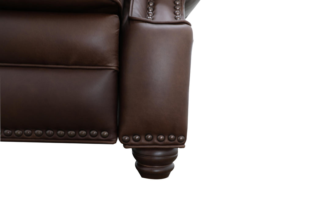 Barcalounger Longhorn Push Thru The Arms Recliner
