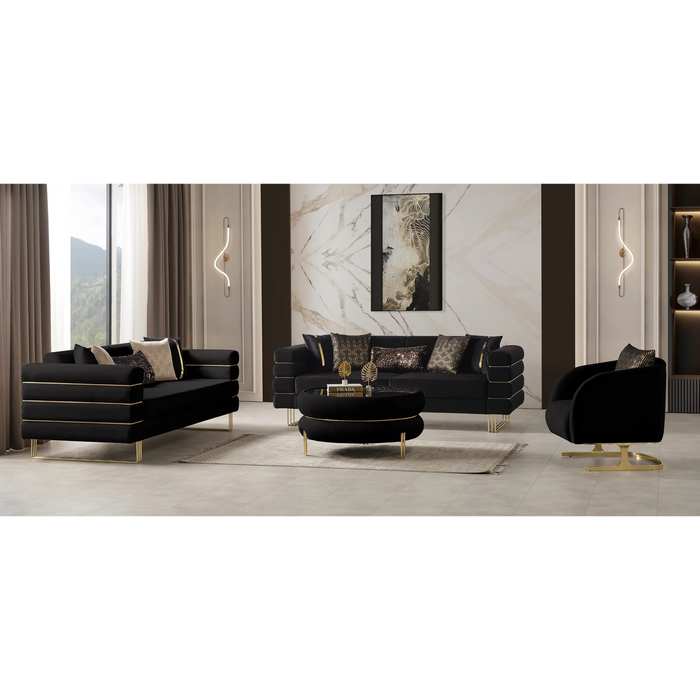 Luma Sofa, Loveseat & Chair