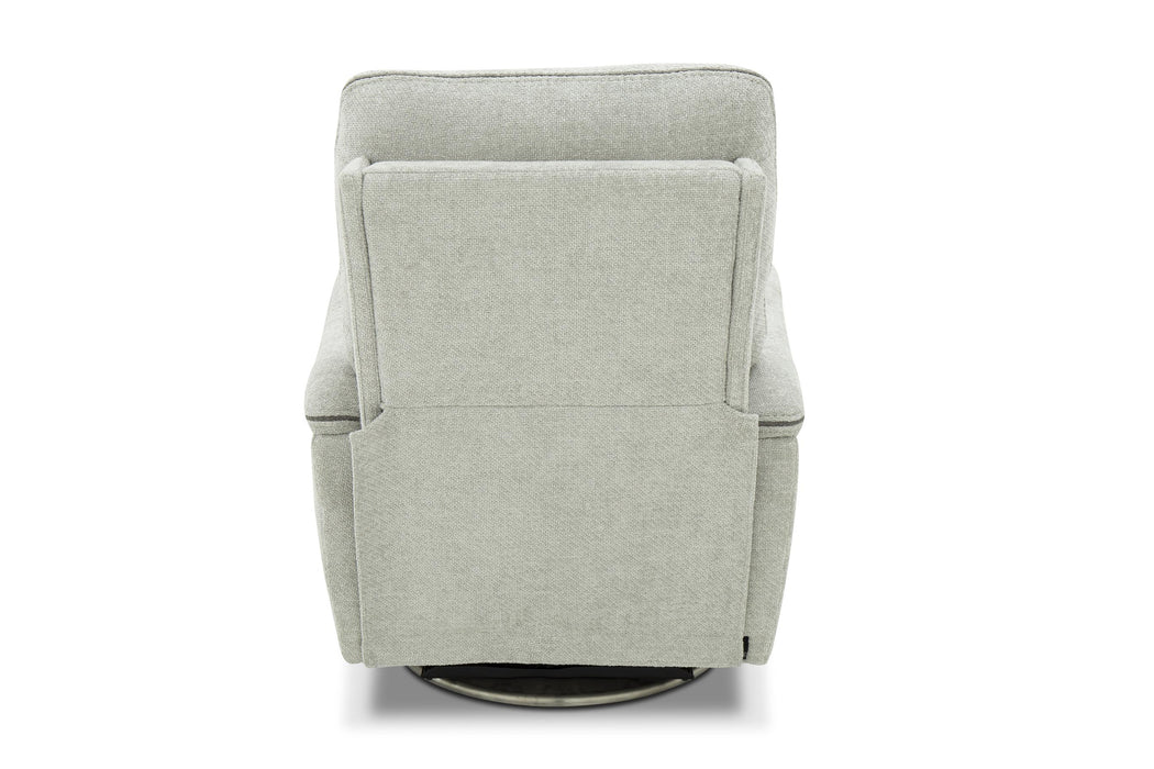 Barcalounger Mable Triple Power Swivel Recliner w/Power Recline, Power Head Rest & Power Lumbar