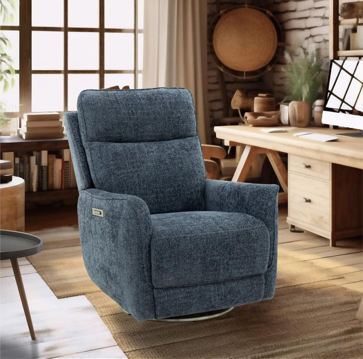 Barcalounger Maben Triple Power Swivel Recliner w/Power Recline, Power Head Rest & Power Lumbar